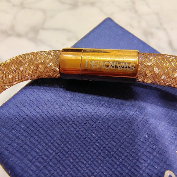 Swarovski Stardust Deluxe Rose Gold Bracelet - Picture 3 of 5